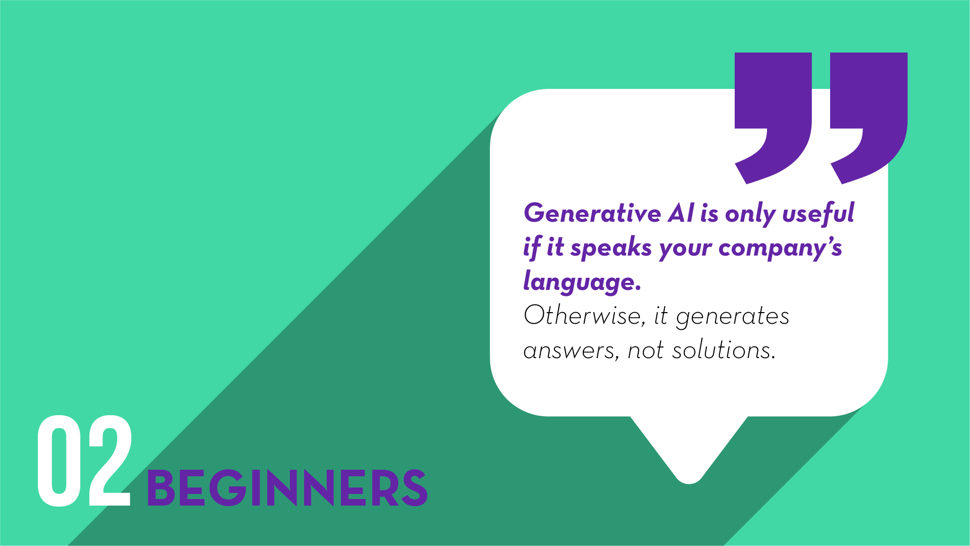 Orobix - The adoption of Generative AI is a journey. Where is your company on the path? - For Beginners, we’ve developed Worker++ and TekiDoc—tools that make Generative AI reliable and tailored to the specific needs of each department.